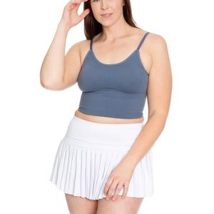 NWT gold hinge ribbed yoga tank